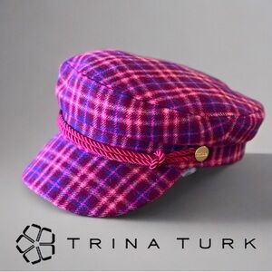 NWT Trina Turk Newsboy Pageboy Hat – One Size – New with Tags